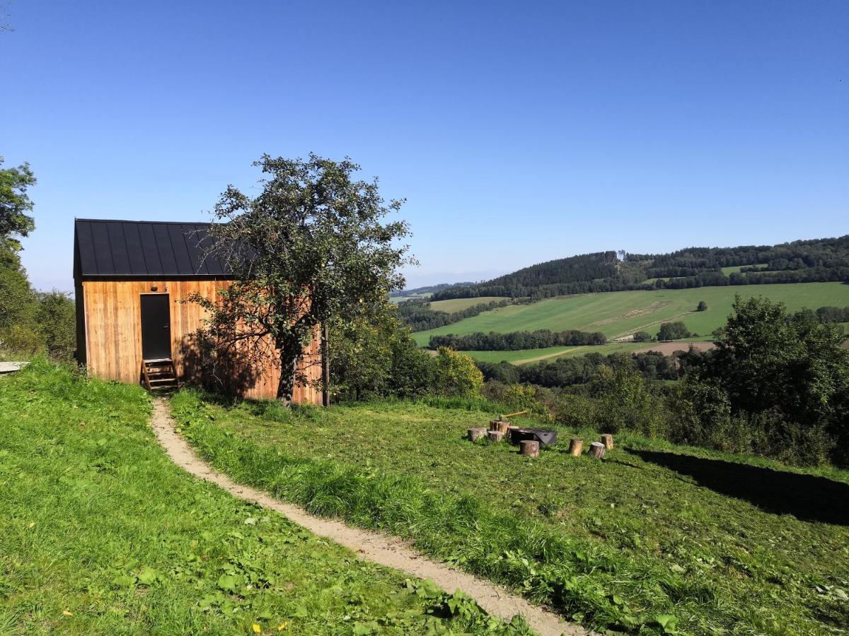 Tri Domky - Tiny Houses Depoltice Esterno foto