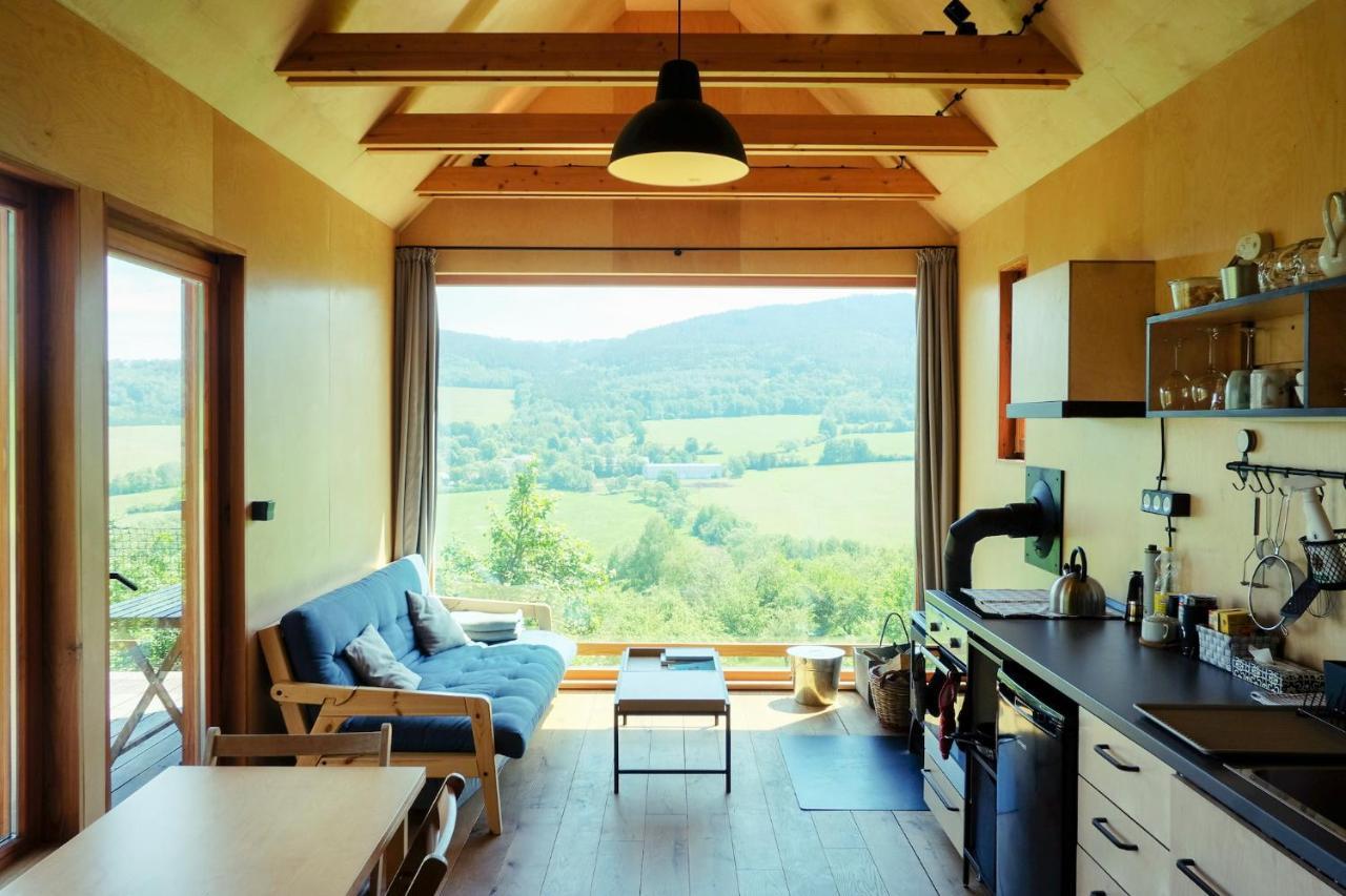 Tri Domky - Tiny Houses Depoltice Esterno foto