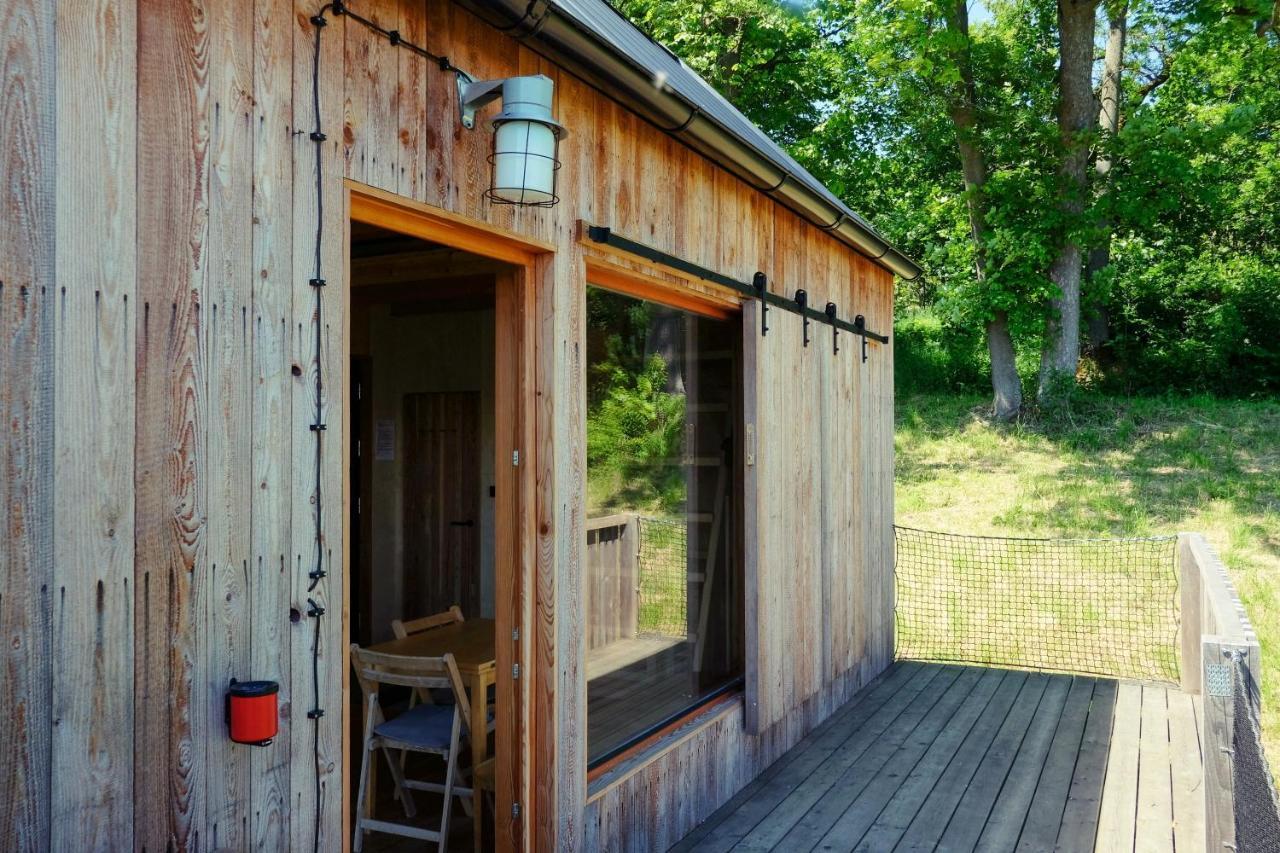 Tri Domky - Tiny Houses Depoltice Esterno foto