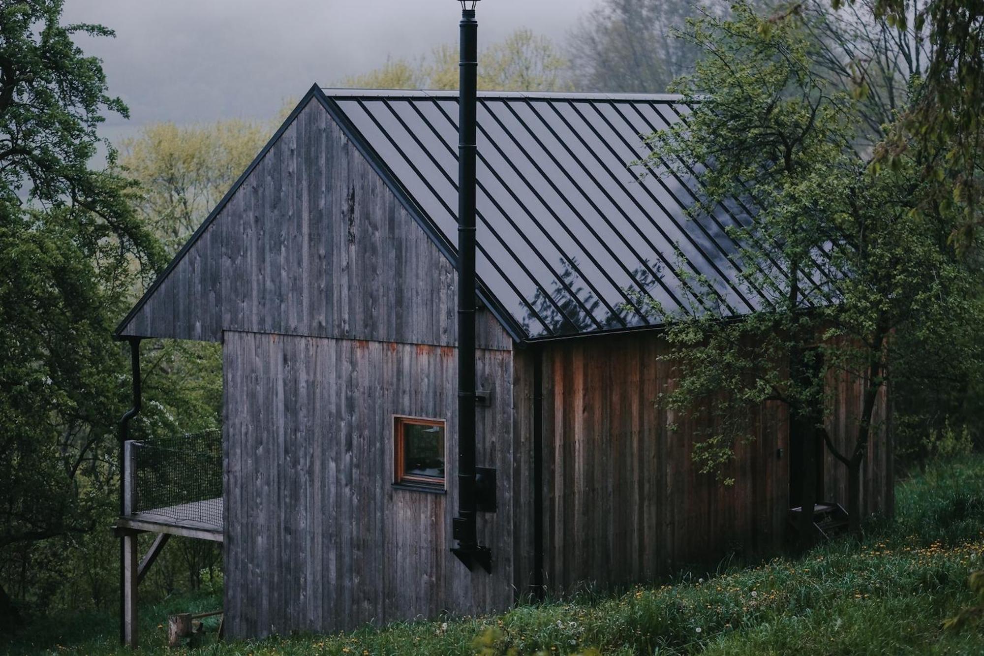 Tri Domky - Tiny Houses Depoltice Esterno foto